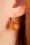 Urban Hippies 36396 Goldplated Dot Earrings Orange200302 040M W