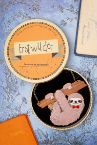 Erstwilder - Exclusief bij Topvintage ~ Cyril The Sloth ketting 2