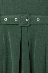 Miss Candyfloss - TopVintage exklusiv ~ Penny-Lee Swing-Kleid in Smaragdgrün 5