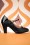 Banned Retro - 50s Diva Blues T-Strap Pumps in Black 3