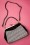 Banned Alternative - 50s Gene Handbag in Black and White 2