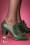 B.A.I.T. - Rosie Oxford Shoe Bootie Années 40 en Vert