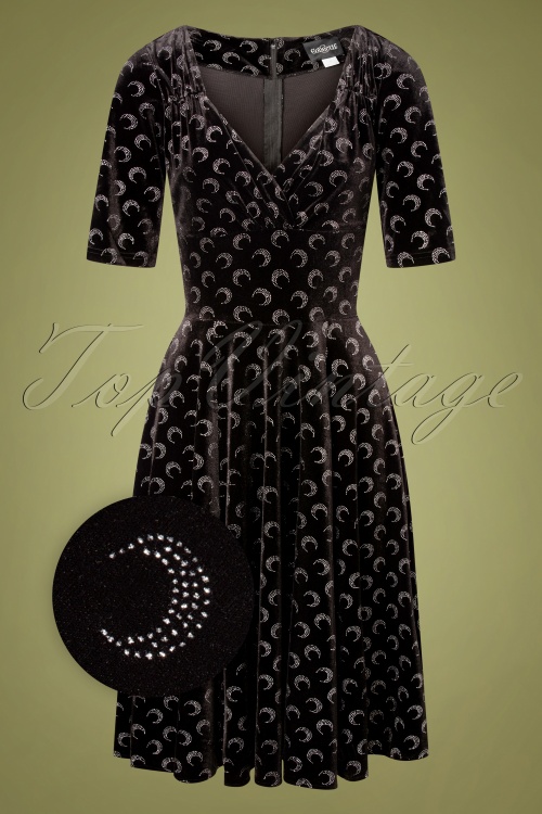 silver swing dress