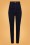 Collectif Clothing - 50s Lulu Skinny Jeans in Navy 2