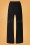 Vintage Chic for Topvintage - 40s Viola Wide Trousers in Black 2