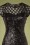 Unique Vintage - Del Mar Flapper Dress Années 20 en Noir 3