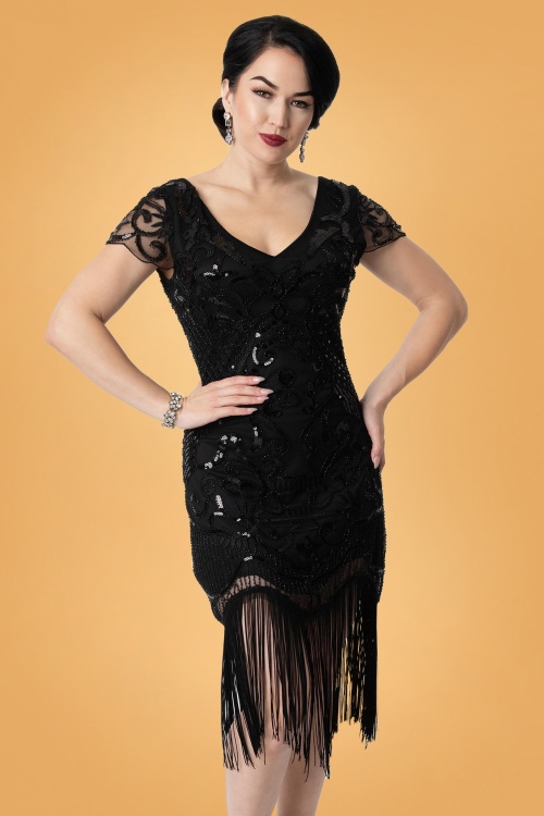 vintage flapper dress