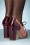 Chelsea Crew - 60s Orly Shoe Booties in Burgundy and Mauve 5