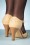 Chelsea Crew - 20s Gatsby T-Strap Pumps in Tan and Nude 5