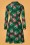 Tante Betsy - 60s Texas Rose Dress in Green 4