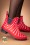 60s Ginny Wellington Polkadot Boots in Red