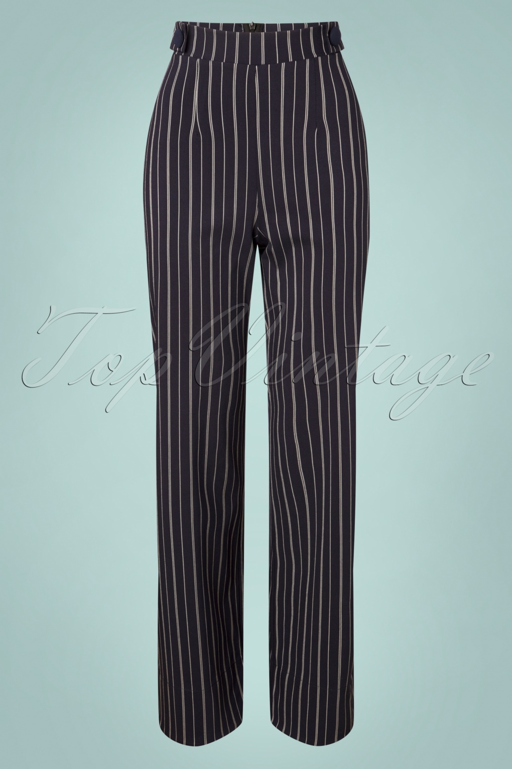 white pinstripe trousers womens