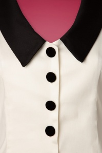 Collectif Clothing - Varvara blouse in crème 4