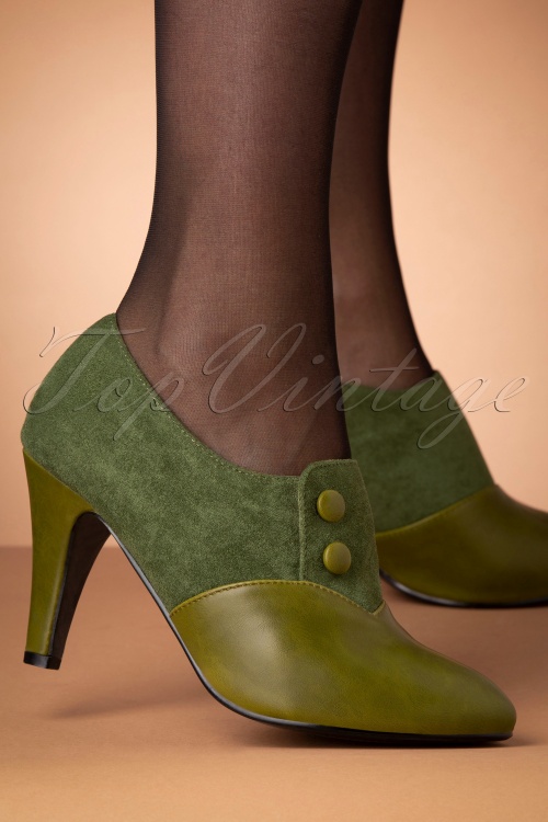 olive green booties