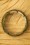 Splendette - Exclusief bij Topvintage ~ Golden brede gegraveerde armband in olijfgroen 3