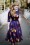 Tv Boutique 35432 Swingdress Adriana Longsleeve Floral Blue 11162020 035i