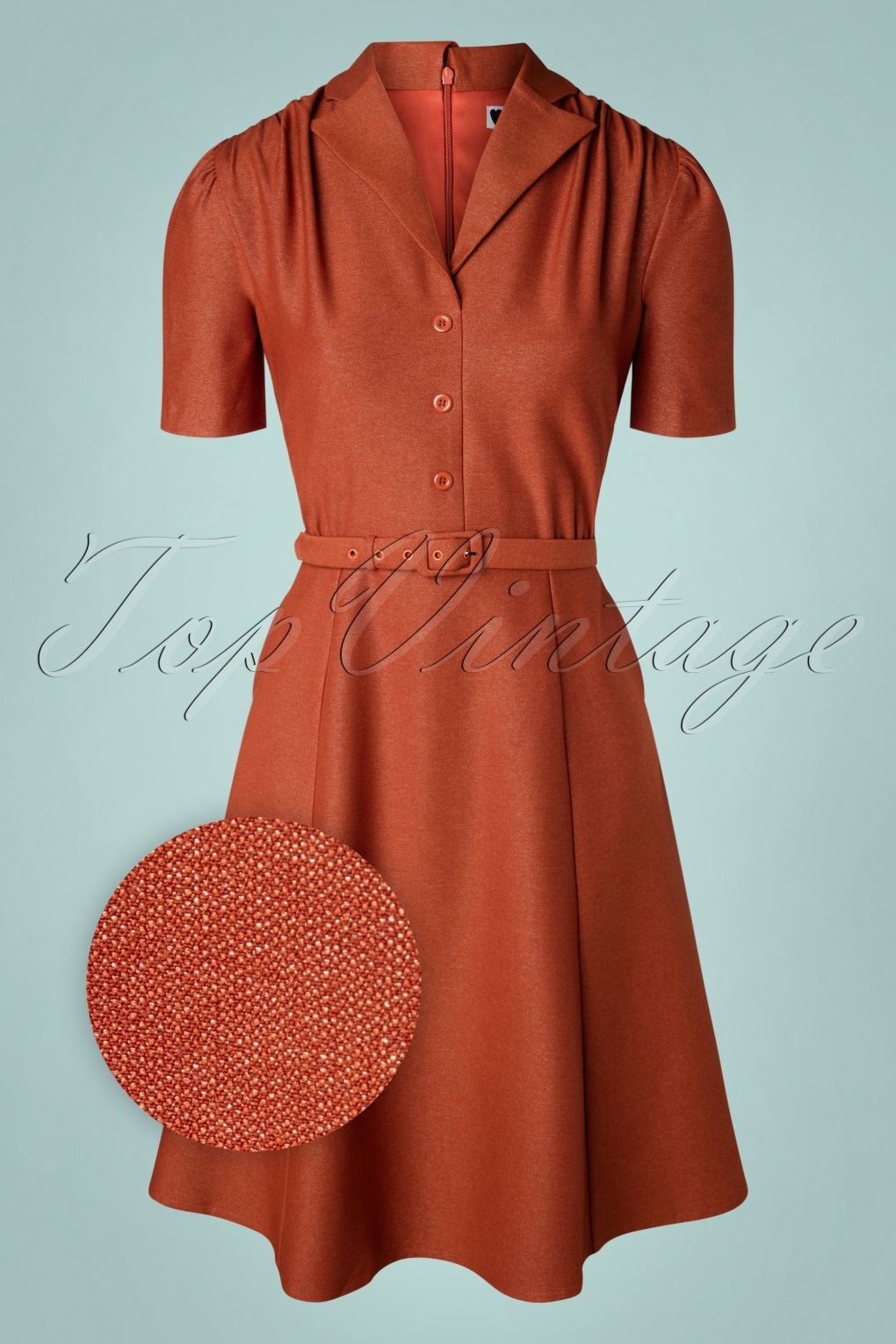rust orange clothing