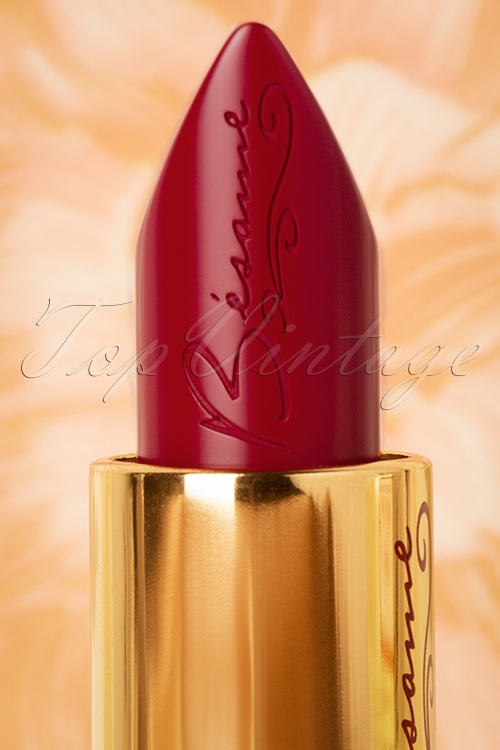 Bésame Cosmetics - Classic Colour Lipstick in American Beauty Red 3