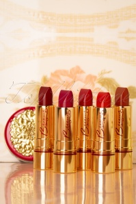 Bésame Cosmetics - Classic Colour Lipstick in American Beauty Red 8