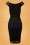 Vintage Chic 35336 Alma Lace  Pencil Dress Black 20200907 005W
