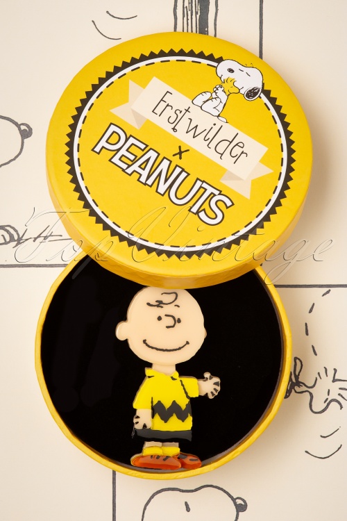 Erstwilder - Exclusief bij TopVintage ~ Charlie Brown Broche 2