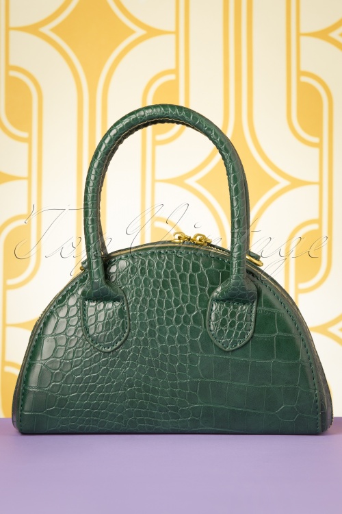 PiNNED by K - 60s Oh My Croc Bag in Green 4