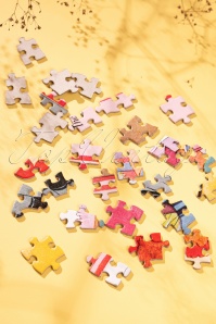 New York Puzzle Company - Autumn Fashions - Vogue puzzel van 1000 stukjes 3