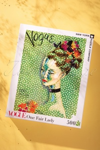 New York Puzzle Company - One fair lady - Vogue puzzel van 500 stukjes