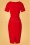 Vintage Diva 36681 Izabella Pencil Dress Red 20201221 010W