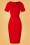 Vintage Diva 36681 Izabella Pencil Dress Red 20201221 001W