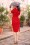 Vintage Diva 36681 Izabella Pencil Dress Red 201109 043MW