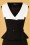 Vintage Diva  - De Lucile Pencil jurk in zwart en wit 6