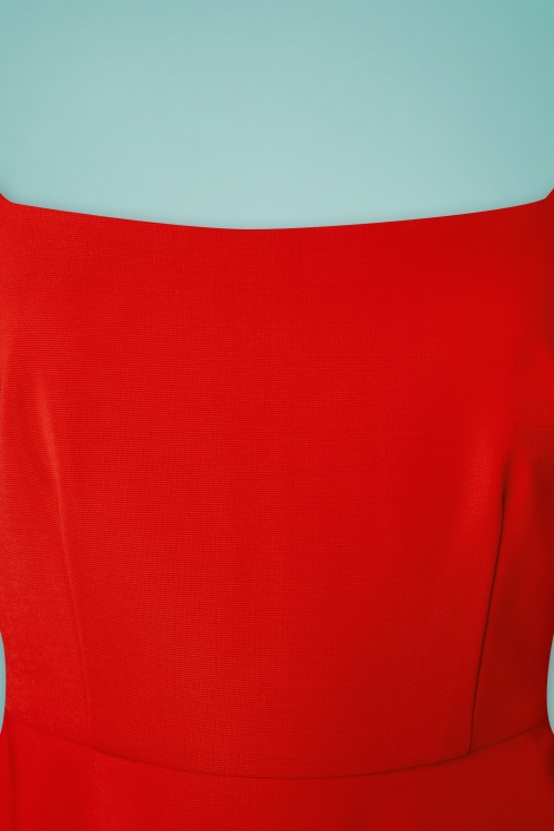 Banned Retro - Classy and Sassy Fit & Flare swingjurk in rood 5