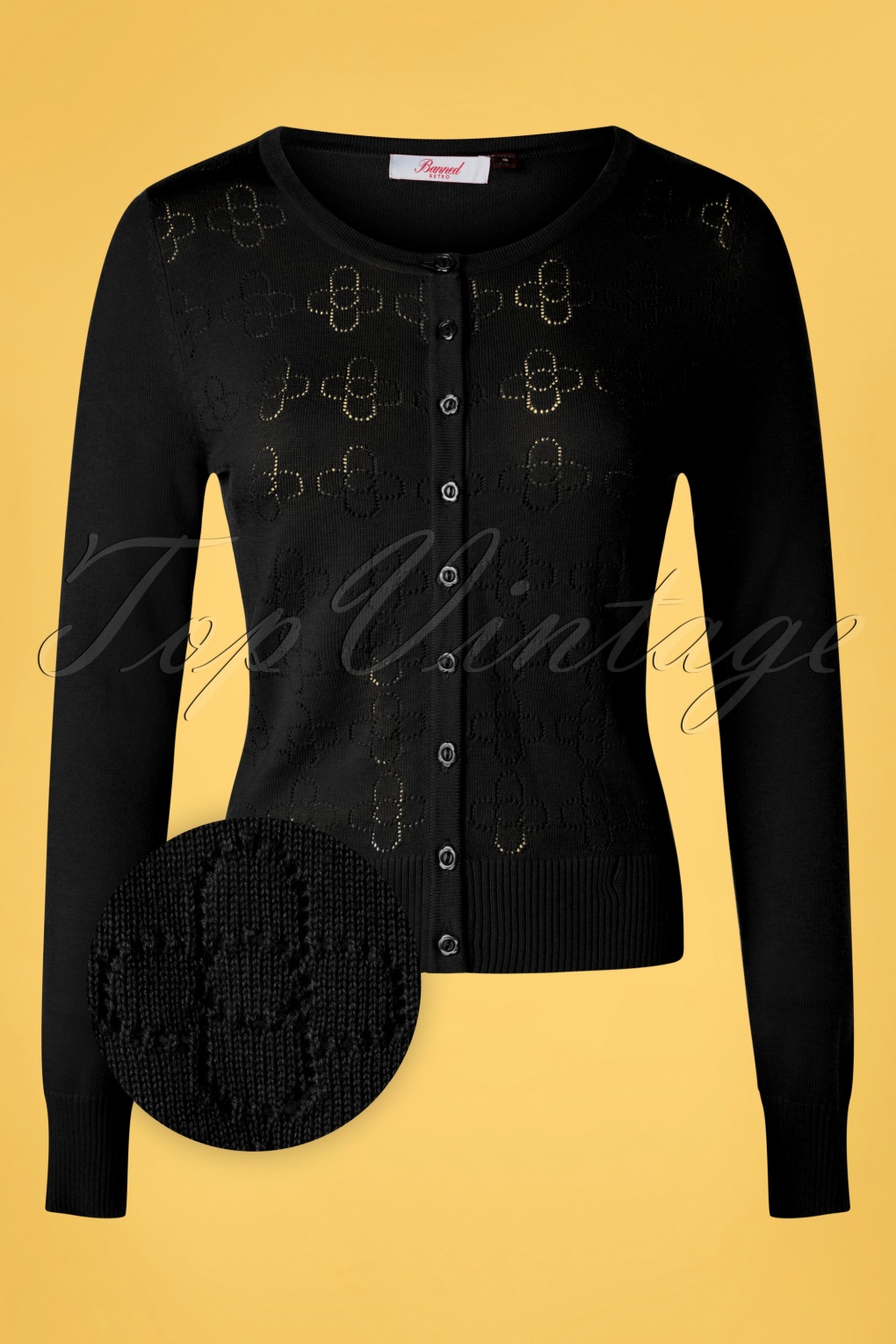 flower power cardigan
