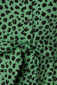 King Louie - 60s Olive Bobcat Dress in Neptune Green 5
