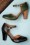 Miz Mooz - Jay Leather Pumps Années 50 en Noir 7