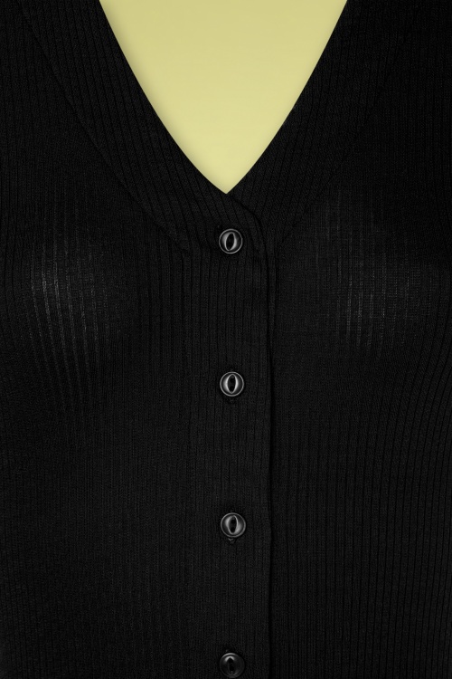 King Louie 35912 Maxidress Rib Tencel Black 01252021 005W
