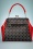 Banned 35411 Red Bag White 50s Polkadot Bow 28012021 0016 W