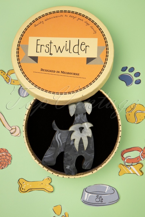 Erstwilder - The Schnauzer and Klaus Brooch 2