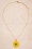 Topvintage Boutique 37277 Yellow Necklace Gold Daisy Flower 25012021 0002W