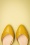 Chelsea Crew - 50s Perina Low Heel Pumps in Mustard 3