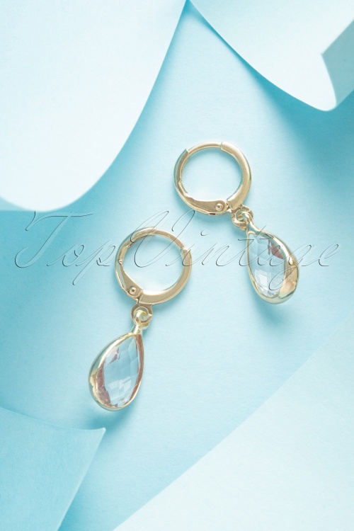 Day&Eve by Go Dutch Label - 50s Prudence Earrings in Gold 3
