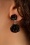 Sweet Cherry 37588 Earrings Rose Black Earhangers Silver 29012021 040M W