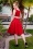 Glamour Bunny - Willow swing jurk in lippenstift rood 2