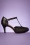 Tamaris - 50s Phyllis T-Strap Pumps in Matte Black 4