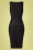 Zoe Vine - 50s April Pencil Dress in Black 3