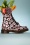 Dr Martens 35300 Booties Black Red White Flowers 1460 Pascal 20210211 0013 W