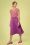 Surkana - 60s Shana Belt Skirt in Vibrant Lilac