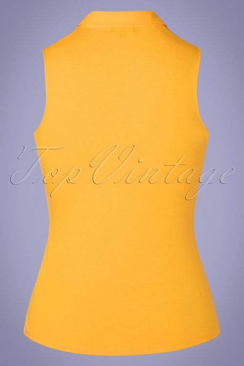 Surkana - Noa shirt in geel 2