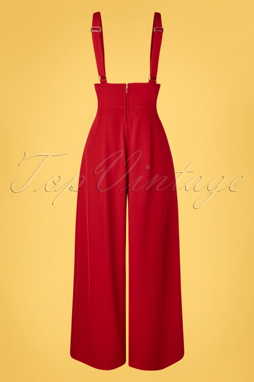 Vixen 36882 Trousers Red Marybeth Flare 12102020 008W